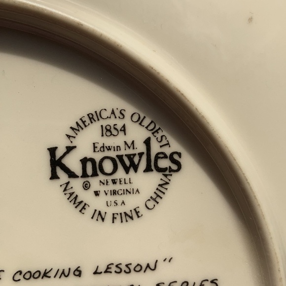 Relisting soon Knowles collectible Norman Rockwell plate Mother’s Day 1982 - Picture 11 of 13